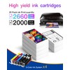 Compatible with Canon PGI-250XL CLI-251XL Ink cartridges, High Yield 20-Pack