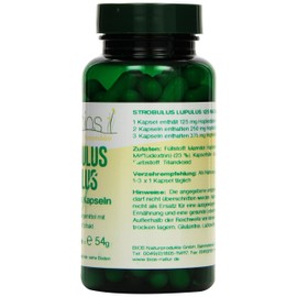 Bios Strobulus Lupulus 125 mg 100 Capsules Pack of 1 x 54 g