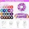 HEYMKGO Scrunchies para Mujer y Adolescente, Set de 40 Piezas