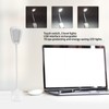 Clip Light USB Rechargeable 3 Speed Touch Foldable Flexible Gooseneck