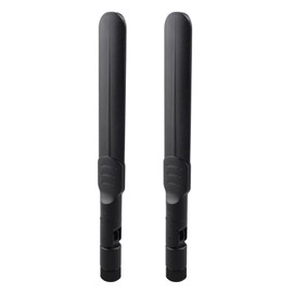 Futheda 2pcs 2.4GHz 5GHz 5.8GHz 8dBi Dual Band WiFi Aerial Antenna with MIMO RP-SMA Male Connector Compatible with SUS TP-Link Fenvi Rosewill Gigabyte Wireless Router Mini Express PCIE Network Card