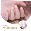 OHPHCALL 7grids Nail Charms Bow and Design for Elegant Manicure