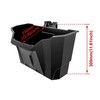 SAUTVS UTV Under Seat Storage Box, Driver Underseat Storage Bin