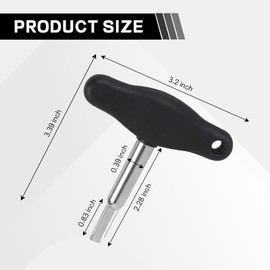 ongfuwu Oil Drain Plug Screw Removal Installer Wrench Assembly Tool, Plastic Oil Pan Drain Plug Screw Removal Wrench Tool Replaces T10549, Compatible with A3 A4 Q3 Q5 Tiguan Golf Jetta