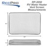 RecPro RV Water Heater Vent Screen | Flying Insect Cover