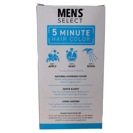 Mens Select 5 Minute Hair Color Dark Brown Hair Dye