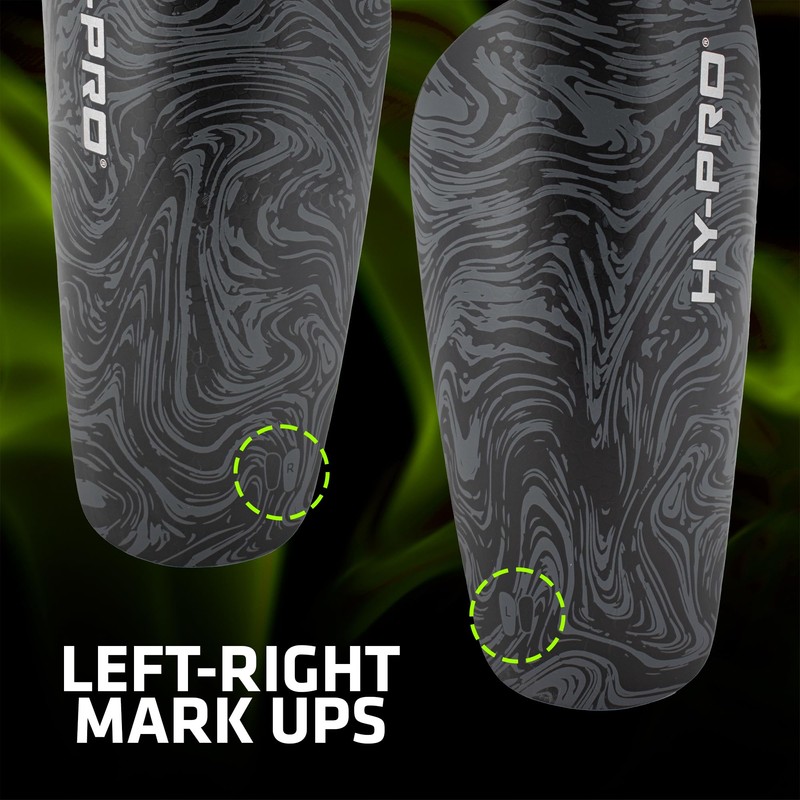 Hy-Pro Shin Pads With Football Socks - Breathable & Secured