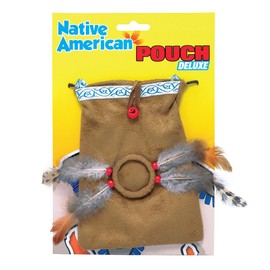 Bristol Novelty BA1066 Indian Native Pouch | Brown American, Womens, One Size