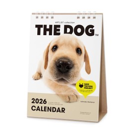 THE DOG Tabletop Calendar 2026 (Labrador Retriever)