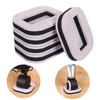 16 PCS Felt Furniture Coasters Caster Cups, Bed Office Chair