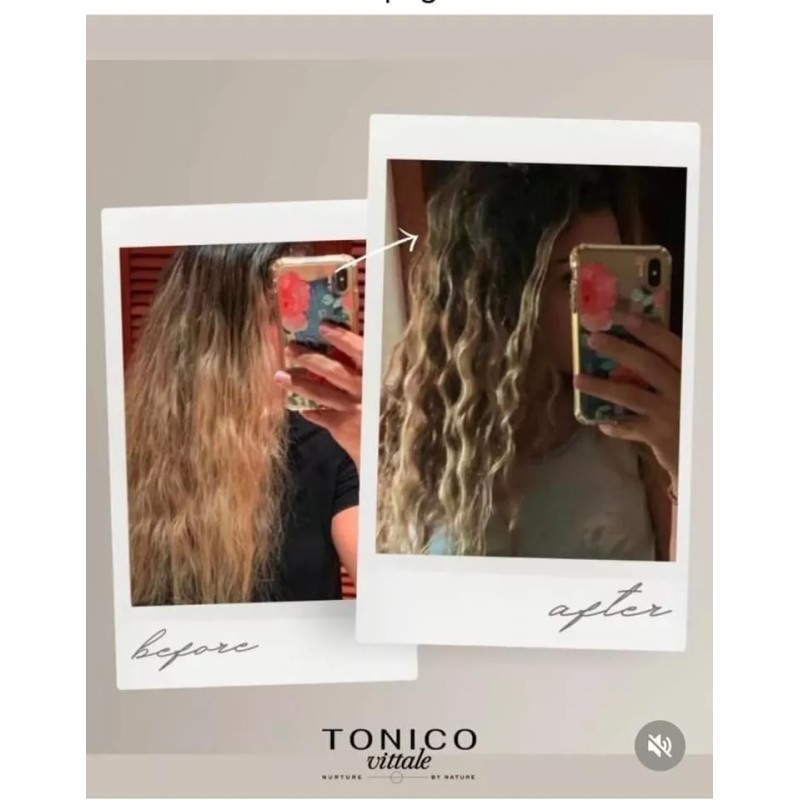 Tonico Vittale Crema Para Peinar Cabello Reparador Sellador Tonico Vittale