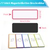 Magnetic Strips Writeable, Pack of 27 Magnets for Labelling, Wipeable