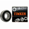 2PACK TIMKEN 6202-2RS Double Rubber Seal Bearings 15x35x11mm, Pre-Lubricated and