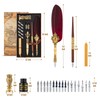 Hethrone Feather Pen and Ink Set - Quill Pens Calligraphy