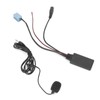 8Pin Car Microphone Adapter Bluetooth 5.0 AUX Audio Cable Music