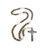 Genuine Made in Italy Rosary Necklace Blessed by Pope Francis