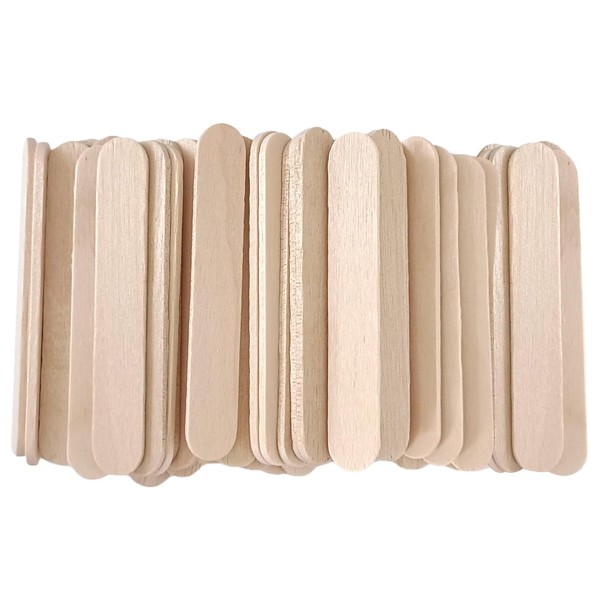 Interdruk - Wooden Lollipop Sticks - Ice Cream Popsicle Sticks