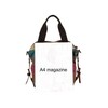 Women's Canvas Handbag Rainbow Design Tote Bag Large Capacity Shoulder