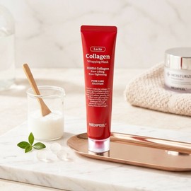 Medi-Peel Red Lacto Collagen Wrapping Mask 70ml Tight skin / 메디필 레드 락토 콜라겐 랩핑 마스크 70ml 쫀쫀한 피부