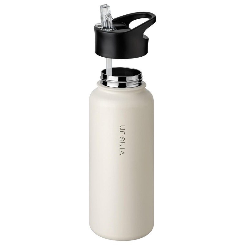 Vinsun Replacement Lid Set for Stainless Steel Drinking Bottles –