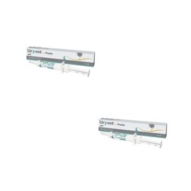 DRN Uryvet Cat Paste | Doppelpack | 2 x 15 ml | Ergänzungsfuttermittel für Katzen | Kann dabei helfen, die Funktion des Harnsystems und die Urinausscheidung zu unterstützen