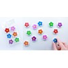 Vibrant Daisy Flower Fridge Magnets Made in UK by Button