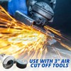 Dunnet Tools 50pc 76mm Cutting Disc Heavy Duty INOX Angle