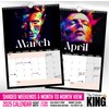 The Calendar King // David Bowie - ART - A4