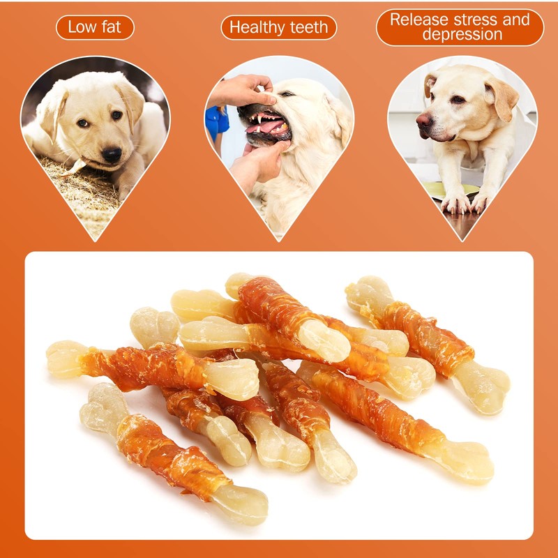 UrbanX HealthyBones Rawhide Free Healthy Foods for Pug and Other