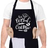 Halinuia Cooking Apron for Men, Ici Le Chef C'est Moi