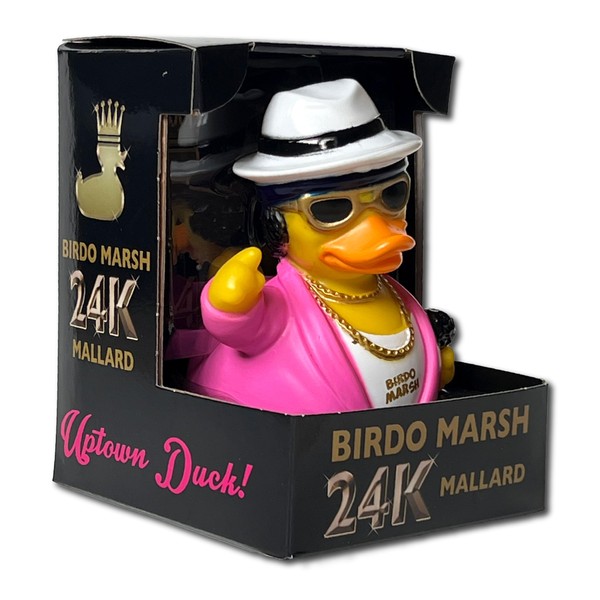 CelebriDucks Birdo Marsh 24K Mallard - Rubber Duck Bath Toy