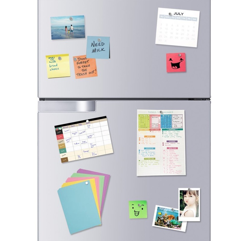 HHOOMY Neodymium Magnets – Pack of 100 Mini Magnets Round