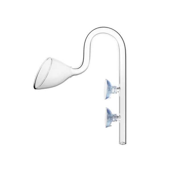 JARDLI Glass Lily Pipe Outflow for Aquarium Planted Tank (13mm