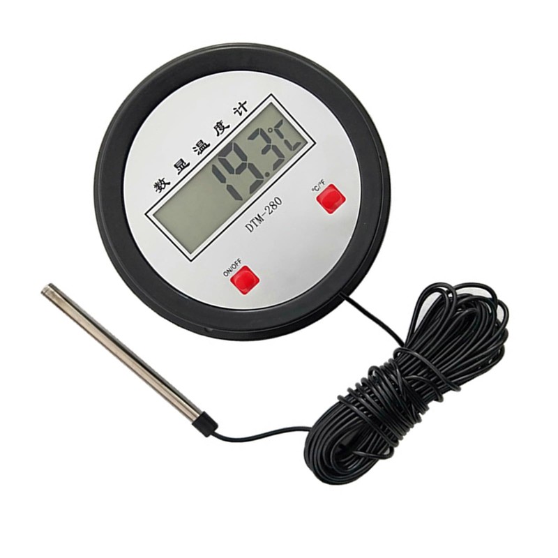 Accurate Industrial Digital Thermometers with Long Probe for Accurate Temperature