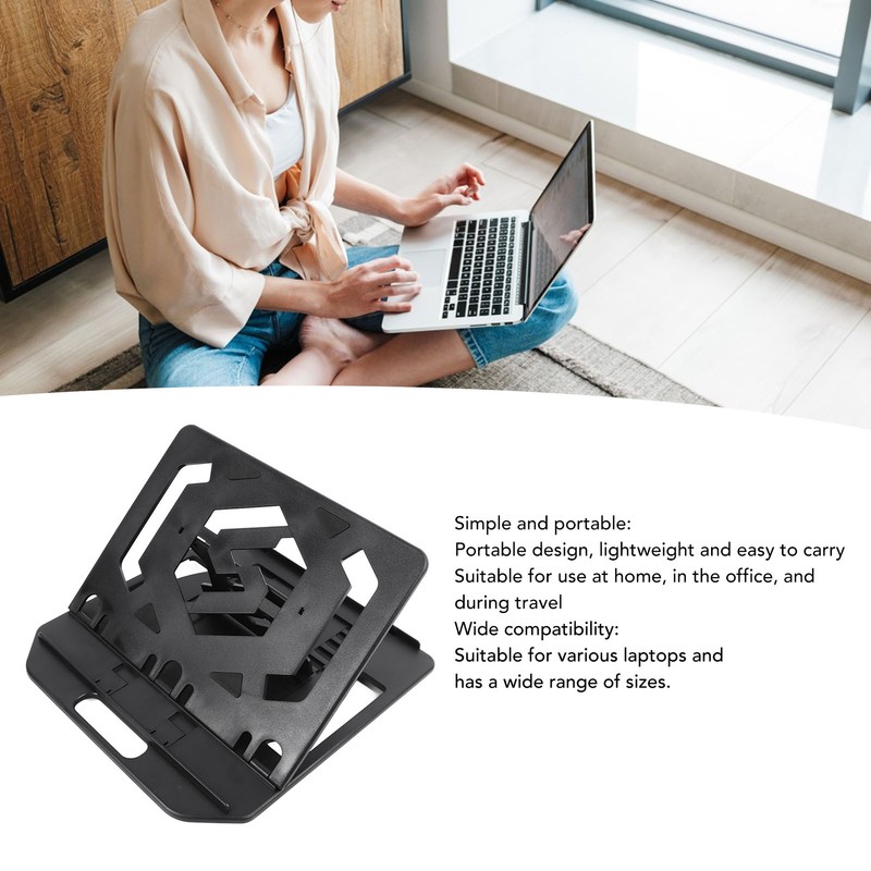 Notebook Cooling Base Plastic Angle Adjustable Portable Phone Stand Laptop