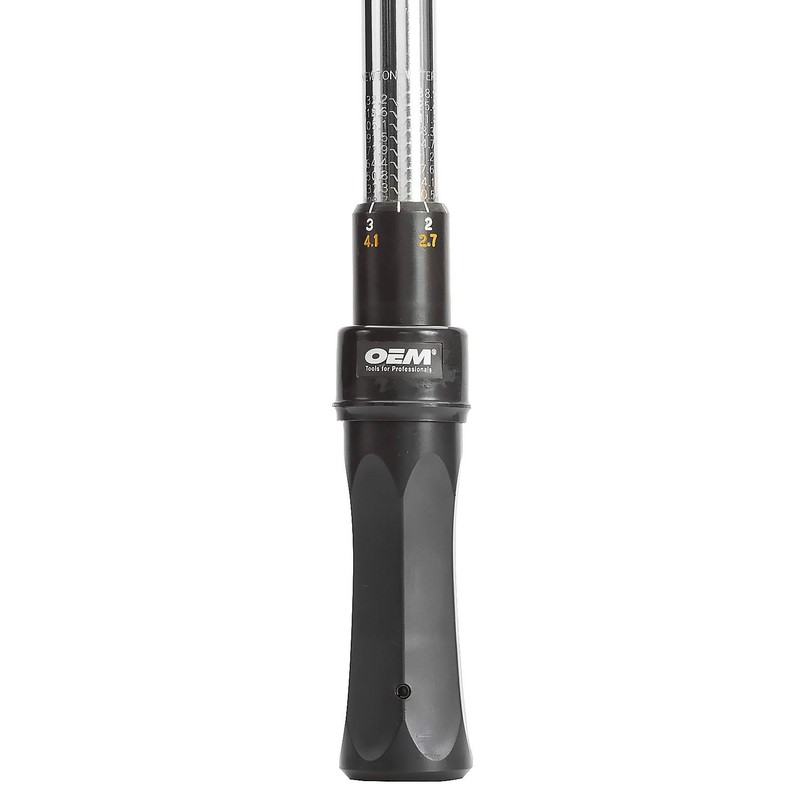 OEMTOOLS 25686 Click Style 3/8 Inch Drive Torque Wrench, 10