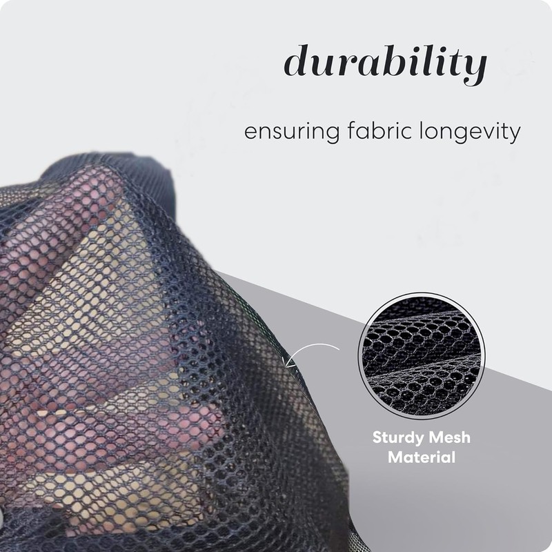 Large Laundry Bag Net Washing Bag 23x35 inch Durable Mesh