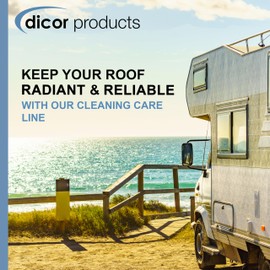 Dicor RP-RG320S Rubber Roof Protectant - 32 oz - White - Long-Lasting and Durable