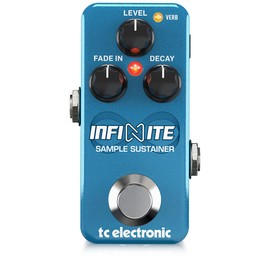TC Electronic INIFINITE MINI SAMPLE SUSTAINER Sample and Sustain TonePrint Pedal with Simple Controls and a Tiny Footprint