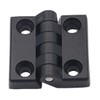 bnafes Hinge1.97" /50mmx50mm Black Plastic Cabinet Door Reinforced Ball Bearing
