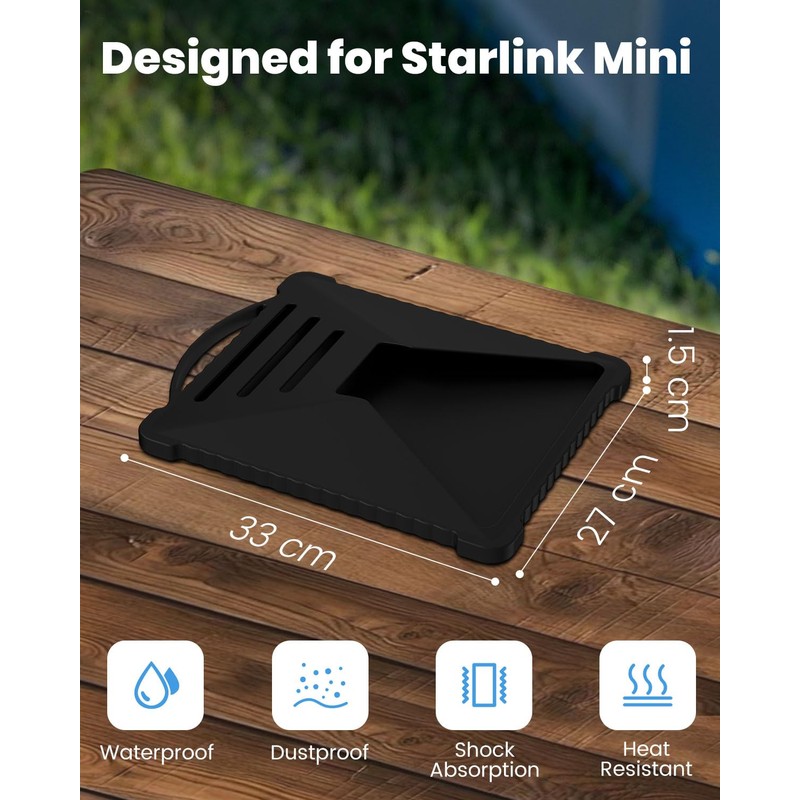 Mwin Starlink Mini Cover - Waterproof & Scratch-Resistant Silicone Case