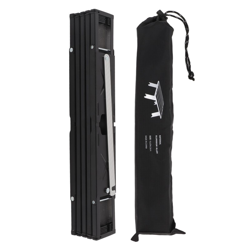ShineTrip Folding Beach Table with Storage Bag Aluminum Alloy Portable