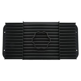 Bait Rolling Plate ABS Plastic Black Portable Lightweigh Fishing Bait Roll Board for Outdoor 14mm/0.56in