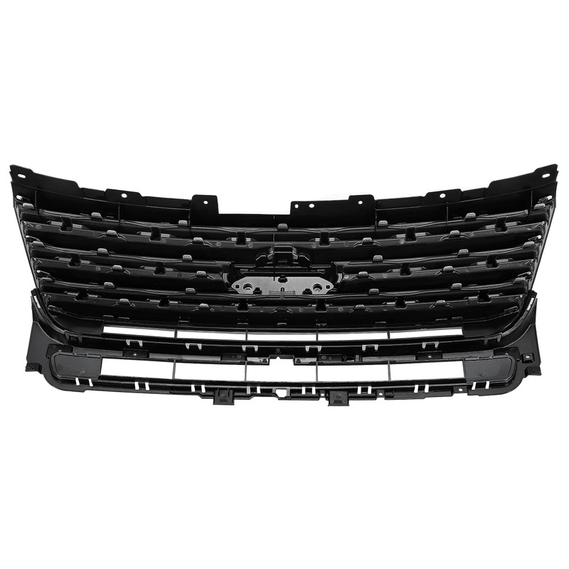 KUAFU Front Bumper Upper Grille Compatible with 2016-2017 Ford Explorer