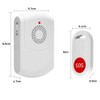 Home/Elderly/Patient Caregiver Pager Call Wireless Button 52 Melodies Portable Receiver