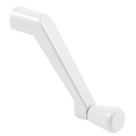 Prime-Line H 4320 Casement Operator Crank Handle with 11/32 In. Bore, White (2 Pack)
