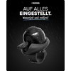 BÜCHEL Bicycle Bell Flexible in Black - 360° Rotatable Bicycle