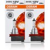 OSRAM H11 64211L+ DOT Original Standard Halogen Bulb 12V 55W