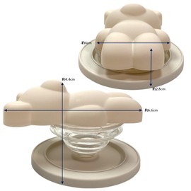 Metallic Metallic Color, Matte Color, Bear, Magnetic Adsorption, Magnet, Folding Smartphone Grip, Sockets, MagSafe Compatible, Korean Smartphone Ring, Stand, Grip Tok, Bunker Ring, Smartphone, Drop