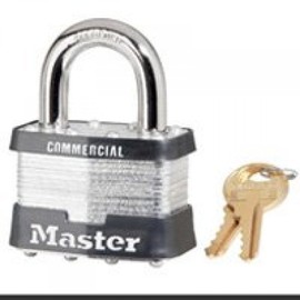 Padlock Steel 1in Vrtcl Ka